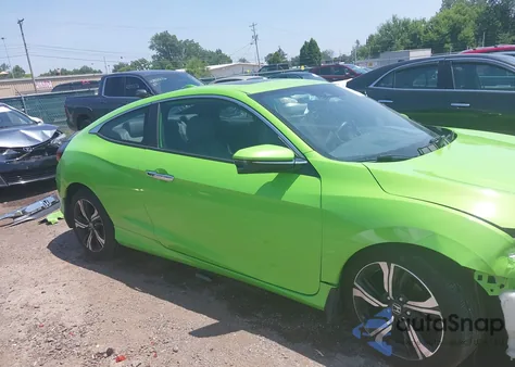 2016 Honda Civic Touring z USA, uszkodzony, nr VIN 2HGFC3B96GH358001